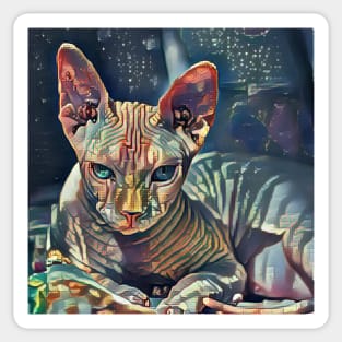 Sphynx cat Sticker